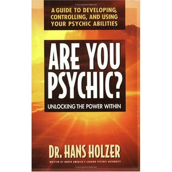 Are You Psychic? : Unlocking the Power Within 9780895297884 Used / Pre-owned