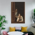 thumbnail image 6 of Bartolomé Esteban Murillo 《Two Women at A Window》 Wall Art Poster Picture Print Canvas Poster Wall Paint Art Posters Decor Modern Home Artworks Gift 12x18inch(30x45cm), 6 of 6