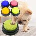 thumbnail image 1 of Neinkie Voice Recording Button Dog Buttons for Communication Interactive Dog Talking Button Set Animal Communication Button 30 Seconds Recordable Answer Buzzers for Pet, 1 of 7