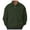 A-Dark Green188, variant on XAOWF Men'S Casual Solid Color Turndown Collar Sweatshirt Drop Sleeve Loose Fit Simple Stylish Pullover Everyday Wear 2025 Autumn Comfort Breathable Tops