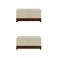 thumbnail image 2 of Thinsony OxfordCloth Waterproof And Dustproof Outdoor Rectangular Oxford Furniture Cover Easy To Clean Beige 2Set, 2 of 6
