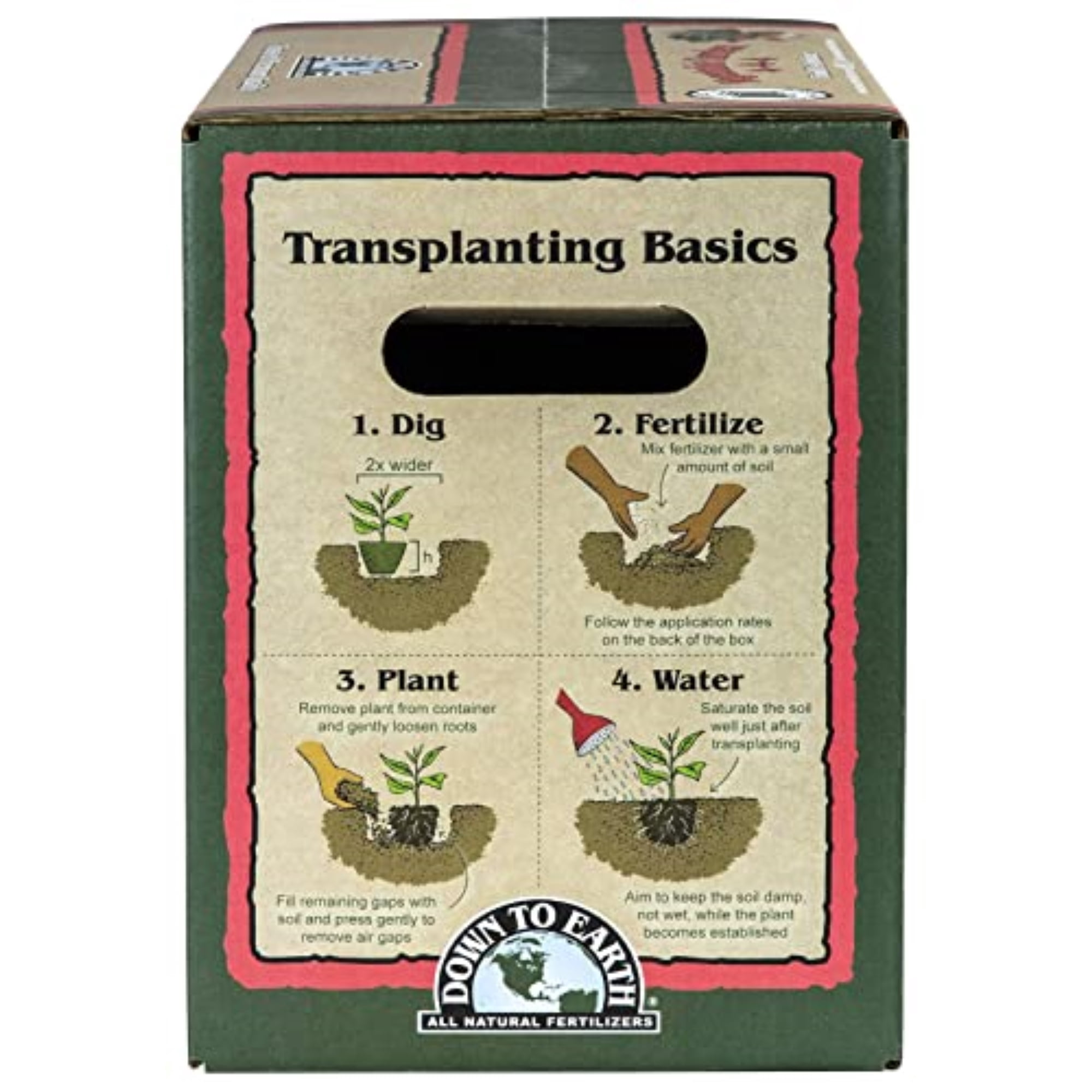 BFG Supply Vegetable Garden Organic Fertilizer 4-4-4 Granules - 15 lbs Box — Outdoor & Indoor Plant Use, Easy Application