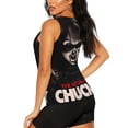 thumbnail image 3 of Lsque Chucky Printed Workout Tank Tops for Women, Athletic Sports Tank Tops, Compression Sleeveless Dry Fit Shirts,Sleeveless Yoga Shirt-Large, 3 of 9