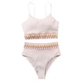 thumbnail image 6 of Afdoent Women's Bikini Sets New Women's Split Swimsuit Bikini Two Piece Swimwear Bathing Suit Vintage Swimwear, 6 of 7