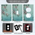 thumbnail image 3 of Light Switch Cover Switch Plate Outlet Cover Plug Cover for Electrical Duplex Outlets Flowers and Butterflies Flying, 3 of 6