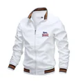 thumbnail image 5 of LONSDALE-Chaqueta de AVIADOR CON CUELLO levantado para hombre, chaqueta de béisbol ajustada informal, última moda de primavera y otoño, alta calidad, 2024, 5 of 5