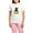 With Pink Camo Pant, variant on CafePress - Frenchie Bookworm Women's Light Pajamas - Women's Short Sleeve Print T-Shirt and Pants Light Cotton Pajama Set