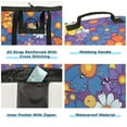thumbnail image 2 of RMDQTR Durable Large Laundry Backpack with Drawstring Closure Ideal for Laundry Trips,Travel&Camping Realistic Floral Pattern, 2 of 7