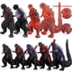 thumbnail image 2 of Figura de Godzilla modelo Red Lotus 17-25cm Monster Shin Godzilla figuras de Anime pegamento suave dinosaurio juguetes muñeca movible adornos regalo qym unisex, 2 of 2