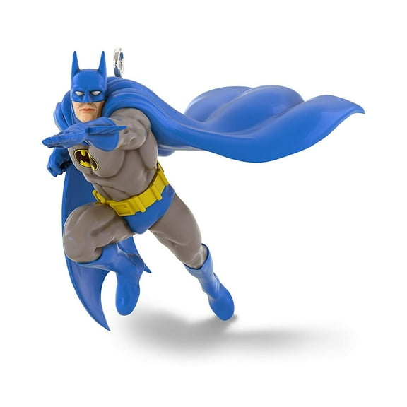 Hallmark Keepsake Mini Christmas Ornament 2018 Year Dated, DC Comics Justice League Batman Miniature, 1.1"