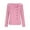 Pink, variant on Women Off Shoulder Tops Long Sleeve Cross Wrap Asymmetrical Blouses Tunics Top Casual Button Down Blouse Sexy Base Layer Shirts Trendy Dressy 2026 Blouse