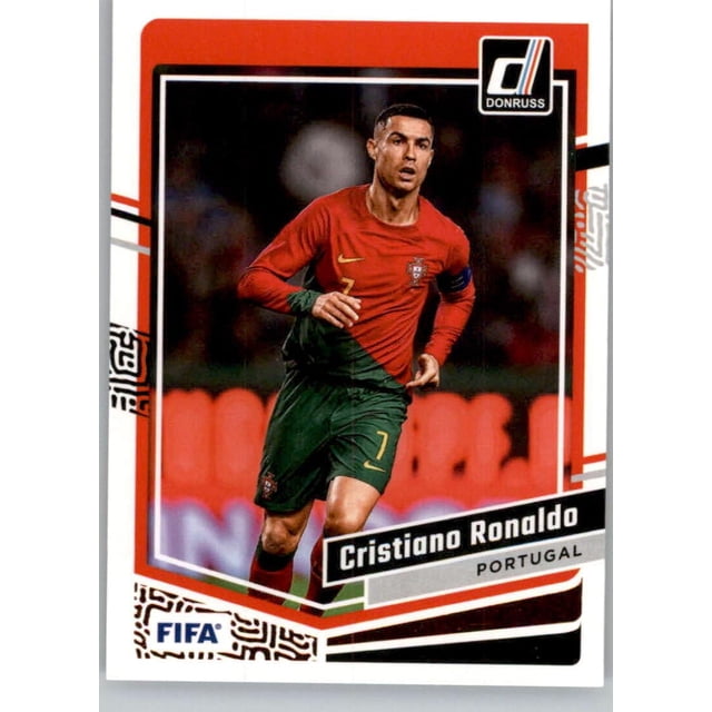 Tarjeta de fútbol Panini Donruss 2023-24 Cristiano Ronaldo #44