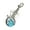 Silver, variant on Rhinestones Ladybugs Keychain Portable Alloy Construction Multipurpose Travel Accessory
