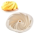 thumbnail image 3 of Silicone Fluted Cake Pans, Cups Tube Baking Pan, Silicone Molds for Homemade Cake, Bread and Jello, Non-Stick, Grey, 3 of 4
