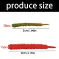 thumbnail image 5 of Sinyiin 20/15pcs Rotate Tail Fishing Lures Wobbles Soft Lures Enhances Flexibility for Basses Trouts Catching, 5 of 9