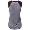 thumbnail image 3 of FashionOutfit Women's Letter Printed Sleeveless Loose T-shirt Tank Top, 3 of 4