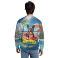 thumbnail image 5 of Hello Summer Boston Terrier Pool Day on Watermelon Float All Over Print 3D Sweatshirt Unisex Merch Gentleman Dog Lover Gifts - 13008, 5 of 6