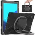 thumbnail image 4 of Funda colorida para Samsung Tab A7 de 10,4 pulgadas T500 con soporte de anillo ajustable grande y protección contra golpes., 4 of 5