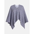 thumbnail image 6 of Scenario Women's Button Front Ruana, Mid-weight, Sizes S-XL, 6 of 6