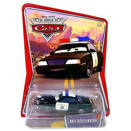 Disney Cars The World of Cars Series 1 Axle Accelerator 1:55 Diecast Car