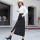 thumbnail image 5 of larga de plumón para mujer, larga de invierno para mujer, cálida, a prueba , de cinturo , de 1 pcs, larga con bolsi SG Yinane Falda de mujer, 5 of 8