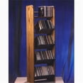 thumbnail image 1 of Wood Shed 504 Solid Oak 5 Row Dowel CD Rack, 1 of 1