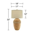 thumbnail image 7 of John Timberland Sun Ridge 32" Terracotta Finish Southwest Table Lamp, 7 of 7
