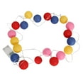 thumbnail image 1 of kusrkot 13.8ft 20 Multi-colored Balls LED Fairy Lights (Battery Powered) for Christmas/, 1 of 9