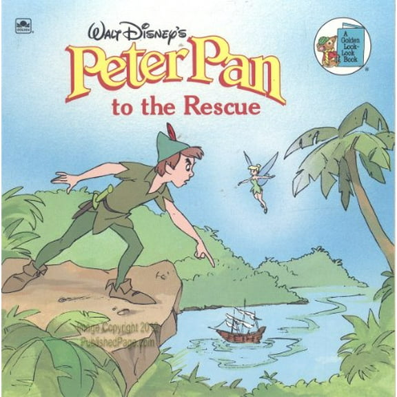 Pre-Owned Walt Disney's Peter Pan to the Rescue (Golden Books) Paperback
