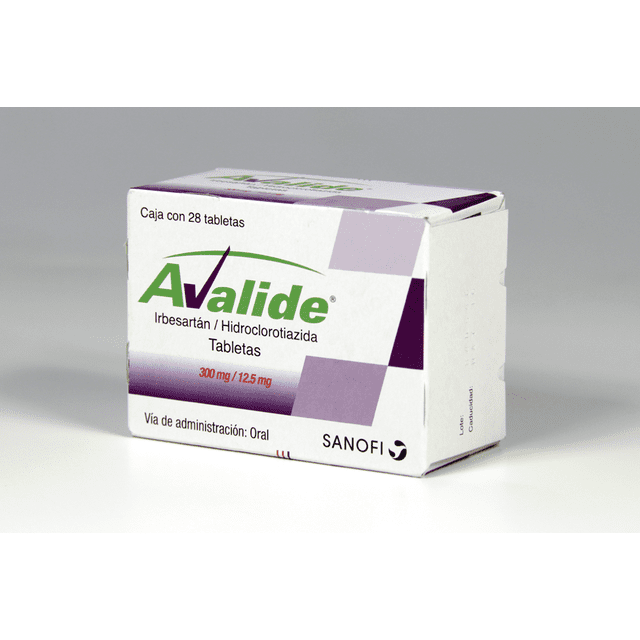 Avalide 300/12.5 mg 28 tabletas