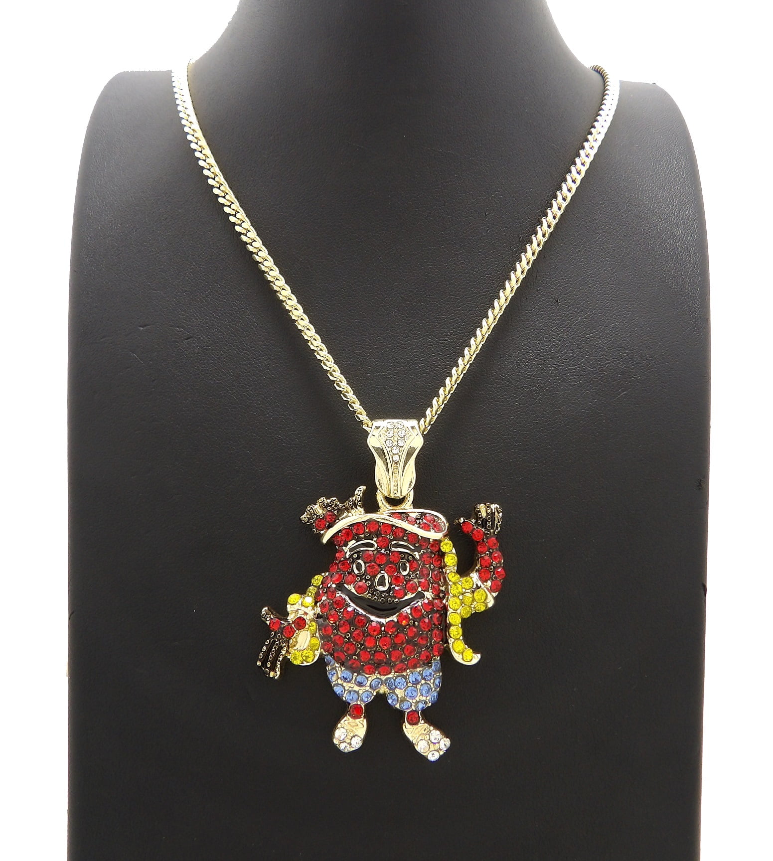 New Fashion Gold Plated Icy Stoned Kool 