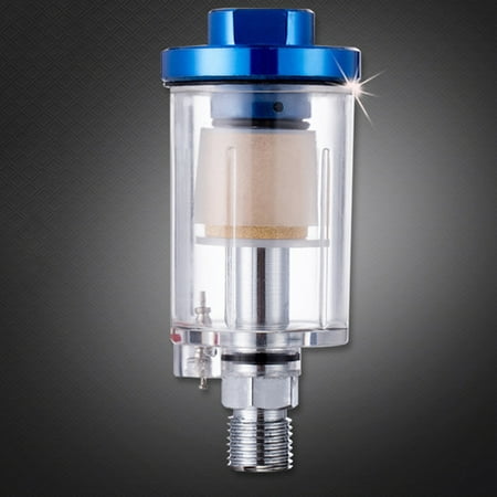 Inline 1/4'' Oil Water Separator Air Filter For Compressor Spray Paint