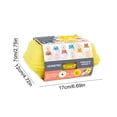 thumbnail image 3 of Decoraciones de Pascua, adornos de Pascua, regalos de Pascua, 6 piezas de juguetes de plástico para bebés, educación temprana, simulación de formas retorcidas, verduras a juego, Kinder Joy, 3 of 6