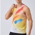 thumbnail image 5 of Hilenly Marathon Tank Top for Men Lightweight Sleeveless Running Singlet Shirt Quick Dry Workout T-Shirt, 5 of 7