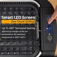 thumbnail image 3 of Parrilla eléctrica de interior CUSIMAX 1500 W con pantalla LED, 3 of 8