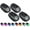 4pcs, variant on Solar Car Roof RGB Strobe Light with Remote Control, Wireless No-Drill Roof Top Marker Lights, Waterproof LED Clearance Light for Trucks & SUVs