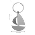 thumbnail image 2 of unbranded Keyring Metálico De Plateado Compacto Y Para Uso Diario Práctico, 2 of 8
