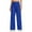 Blue, variant on Huanglei Girls Dress Pants Wide Leg Pants For Girls Preppy Clothes Size 5 14 Years