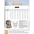 thumbnail image 3 of Eytino Swimsuits for Women High Waisted 2 Piece Bikini Set Striped Vintage Halter Bathing Suit with Patch Pocket, Black, 2XL, 3 of 6