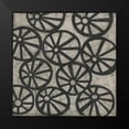 thumbnail image 2 of Zarris, Chariklia 15x15 Black Modern Framed Museum Art Print Titled - Stone IV, 2 of 5