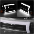 thumbnail image 3 of DNA Motoring For 1999-2006 Silverado Suburban 3D LED DRL Headlight Bumper Lamp Black Amber, 3 of 6