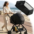 thumbnail image 2 of ZZHZGZ Clearance Sale Stroller Storage Heavy Duty Net Multifunctional Storage Lightweight Structure Quick Install | Universal Baby Stroller Organizer Attachment Lan, 2 of 7