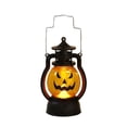 thumbnail image 1 of CNKOO Halloween Classic Pumpkin Lantern with Portable Handle Durable Holiday Props Retro Design Soft Lighting, 1 of 8
