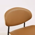 thumbnail image 2 of Art Leon Mid Century Dining Chairs Leather Wishbone Dining Chair,Set of 2, 2 of 6
