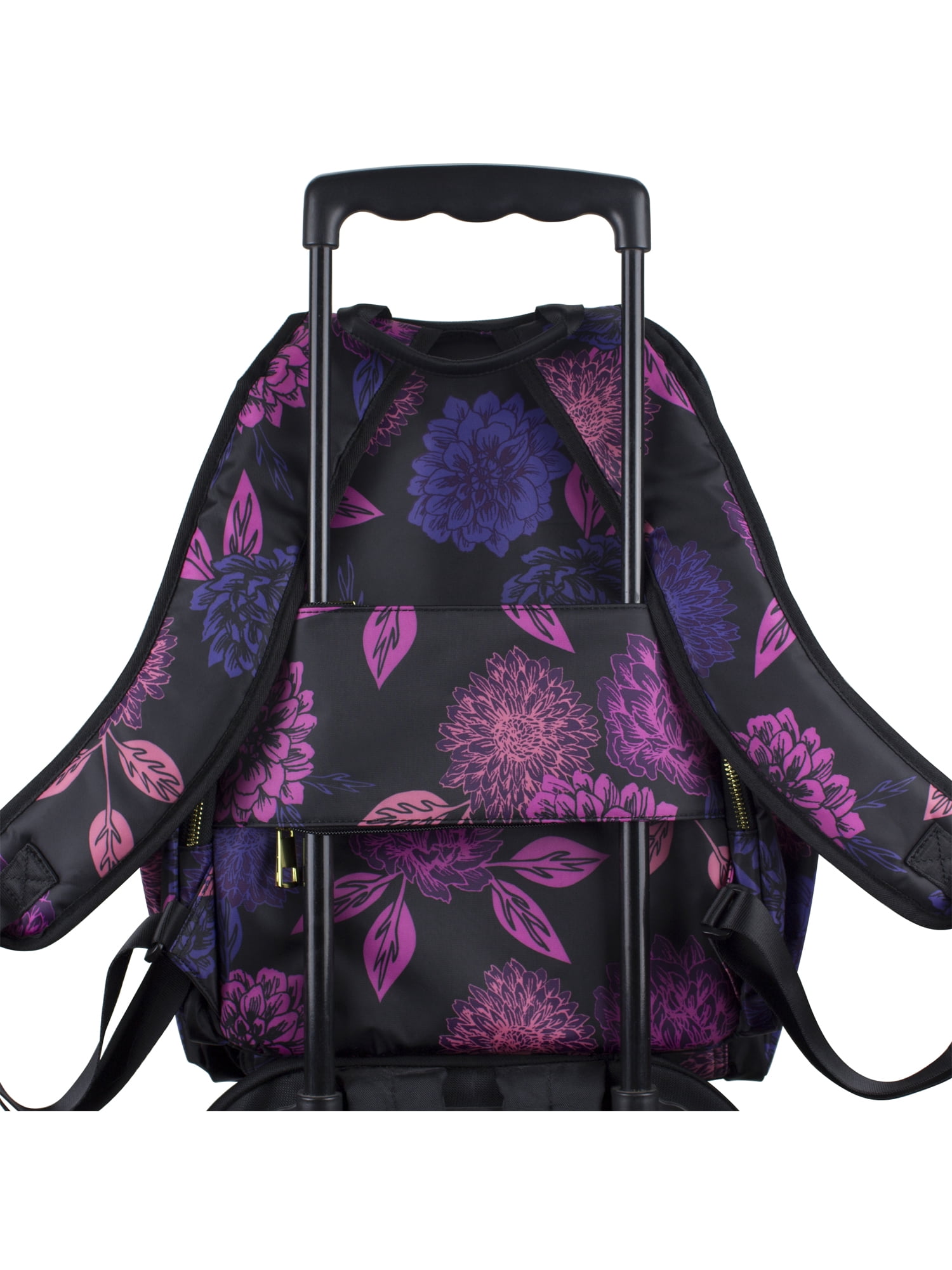 Bodhi Athleisure Luxe Essential Backpack with Trolley Sleeve, Floral