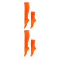 thumbnail image 4 of Redempat 2pcs Experience Comfort At Finest Soft Texture Slouch Socks For Ease Elasticity Orange 2Set, 4 of 6