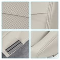 thumbnail image 6 of 2X Passenger Top Bottom Seat Cover For Acura RDX 2007 2008-2012 Perforated Beige, 6 of 11