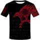thumbnail image 1 of "Xishao Camiseta Hombre Ropa Tatuaje Patrón Imprimir 3D Camiseta Hombres Camiseta Verano Camiseta Divertida Manga Corta O-Cuello Tops" Xishao ropa, 1 of 1