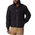 thumbnail image 1 of BASS OUTDOOR Mens Quilted Bomber Jacket, Black, Small, 1 of 1