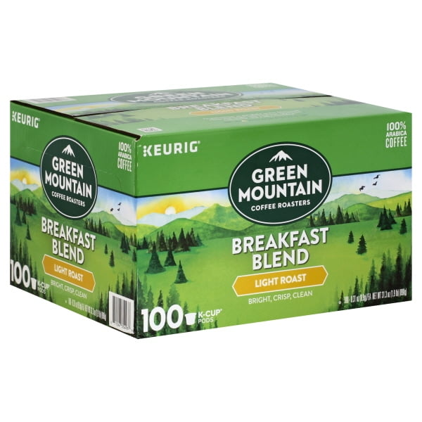 Green Mountain Coffee Breakfast Blend (100 K-Cups)